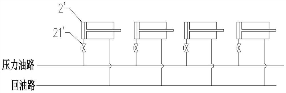 Hydraulic system of telescopic boom, telescopic boom and engineering vehicle