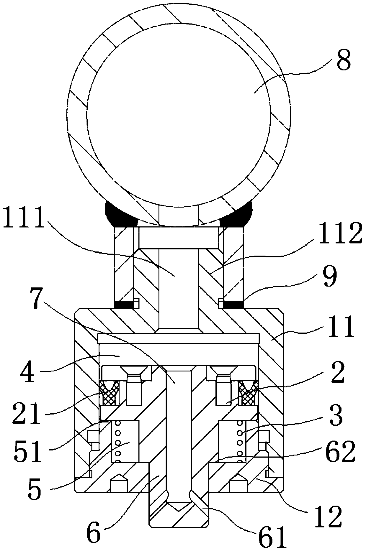 Anti-blocking aeration head