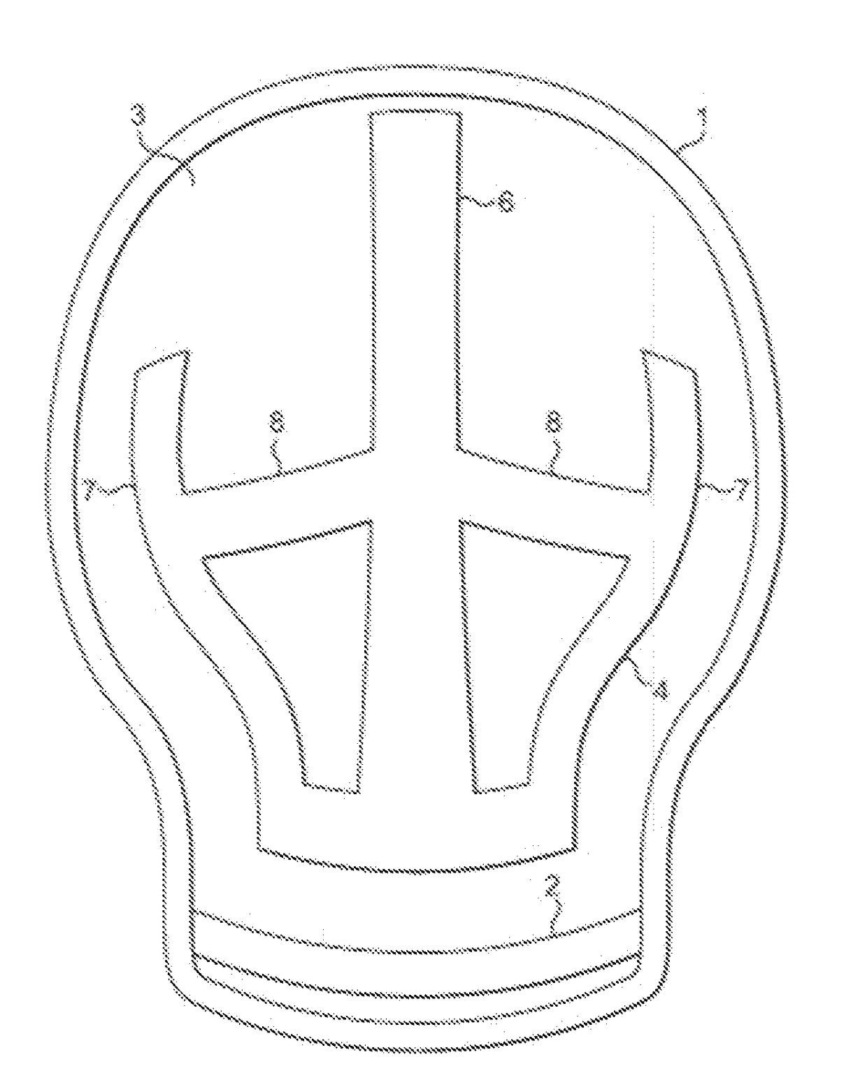 Item of headwear for cooling the head