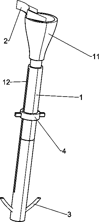 Impactable plinia cauliflora fruit picking device