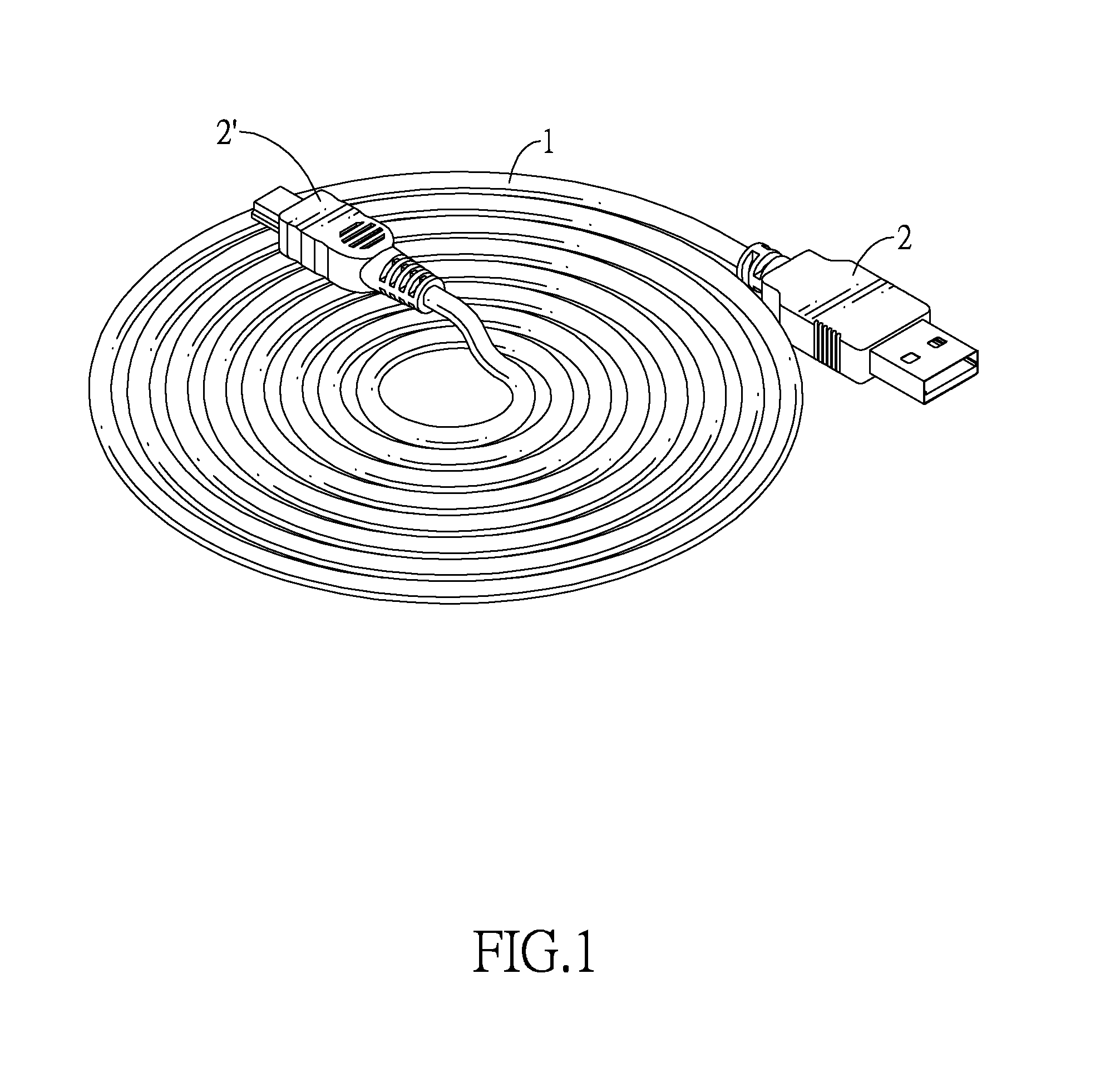 Flat restorable cable