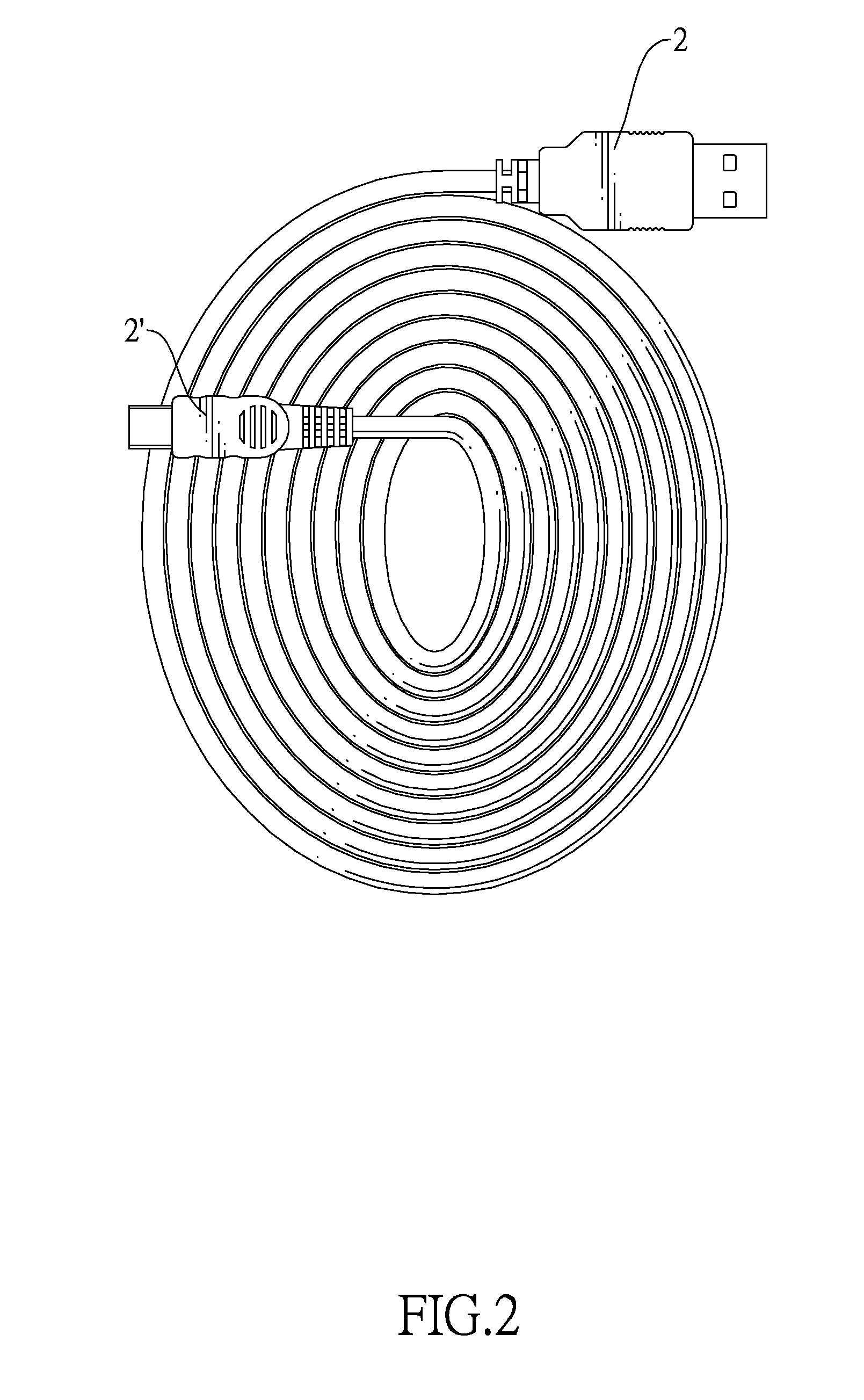 Flat restorable cable