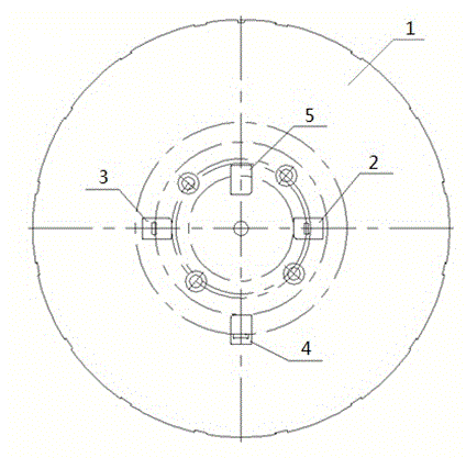 Stamping die with replaceable inserts