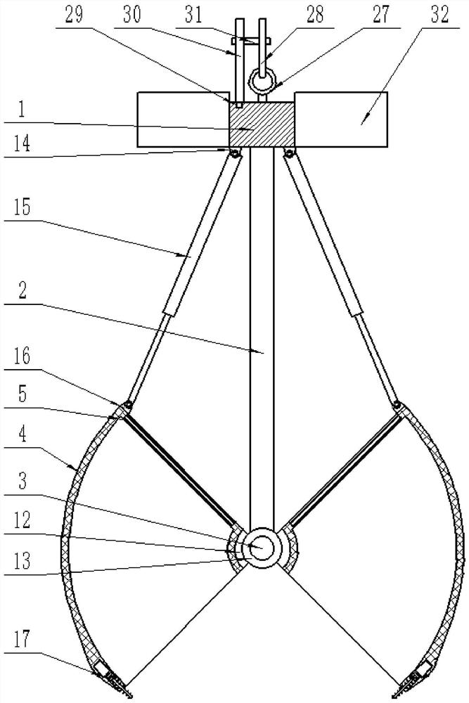 A water utilization river sludge cleaning device