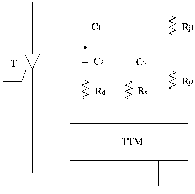 Extra-high-voltage silicon carbide converter valve cooling system