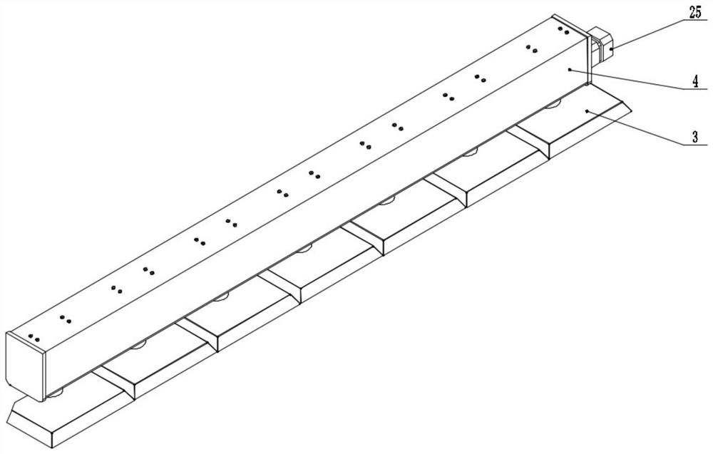 Profiling stubble breaking device and method of silage corn harvester