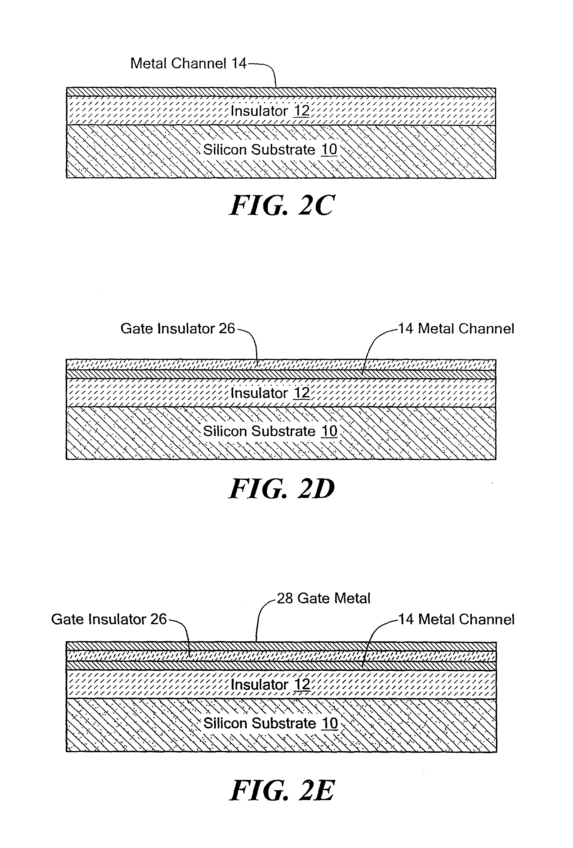 Metal transistor device