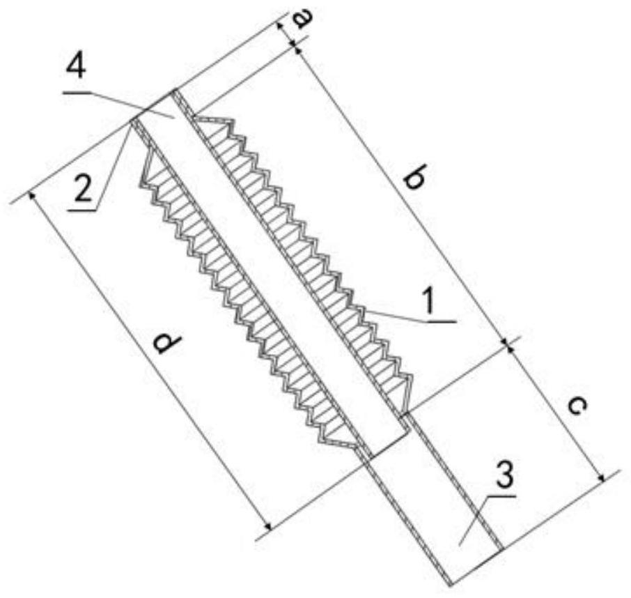 Seed metering pipe capable of preventing seed residues