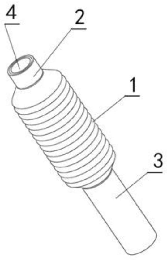 Seed metering pipe capable of preventing seed residues