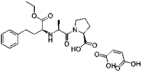 Method for preparing enalapril maleate tablets