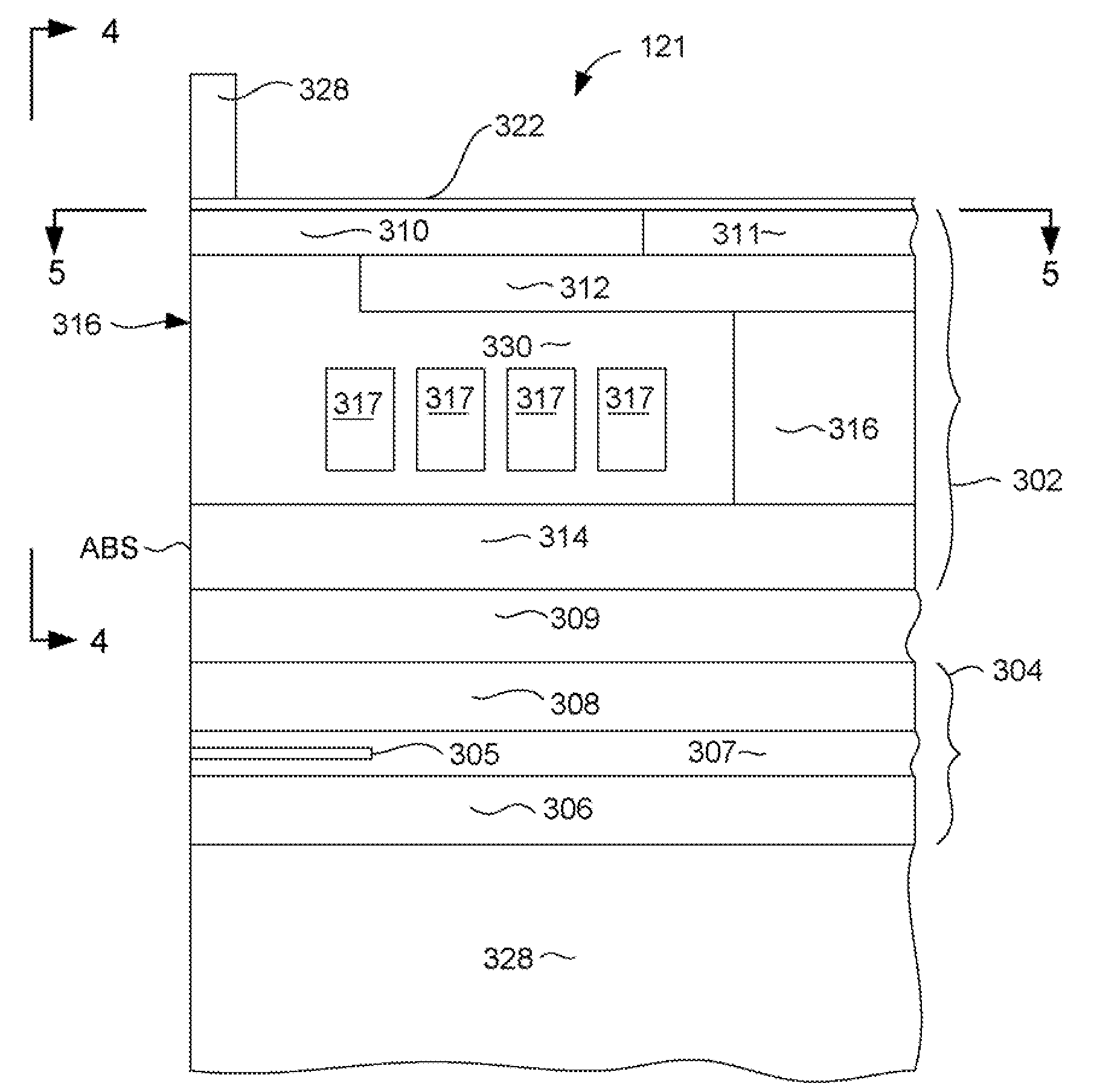 Electrical lapping guide for flare point control and trailing shield throat height in a perpendicular magnetic write head