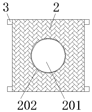 Robot ejection connecting structure with stable butt joint function for storage and freight transport