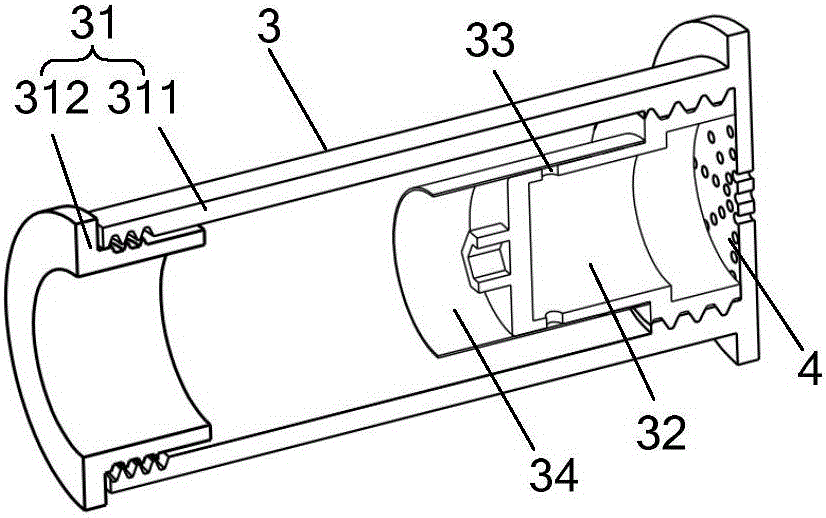 Air pressure balancing device and refrigeration device