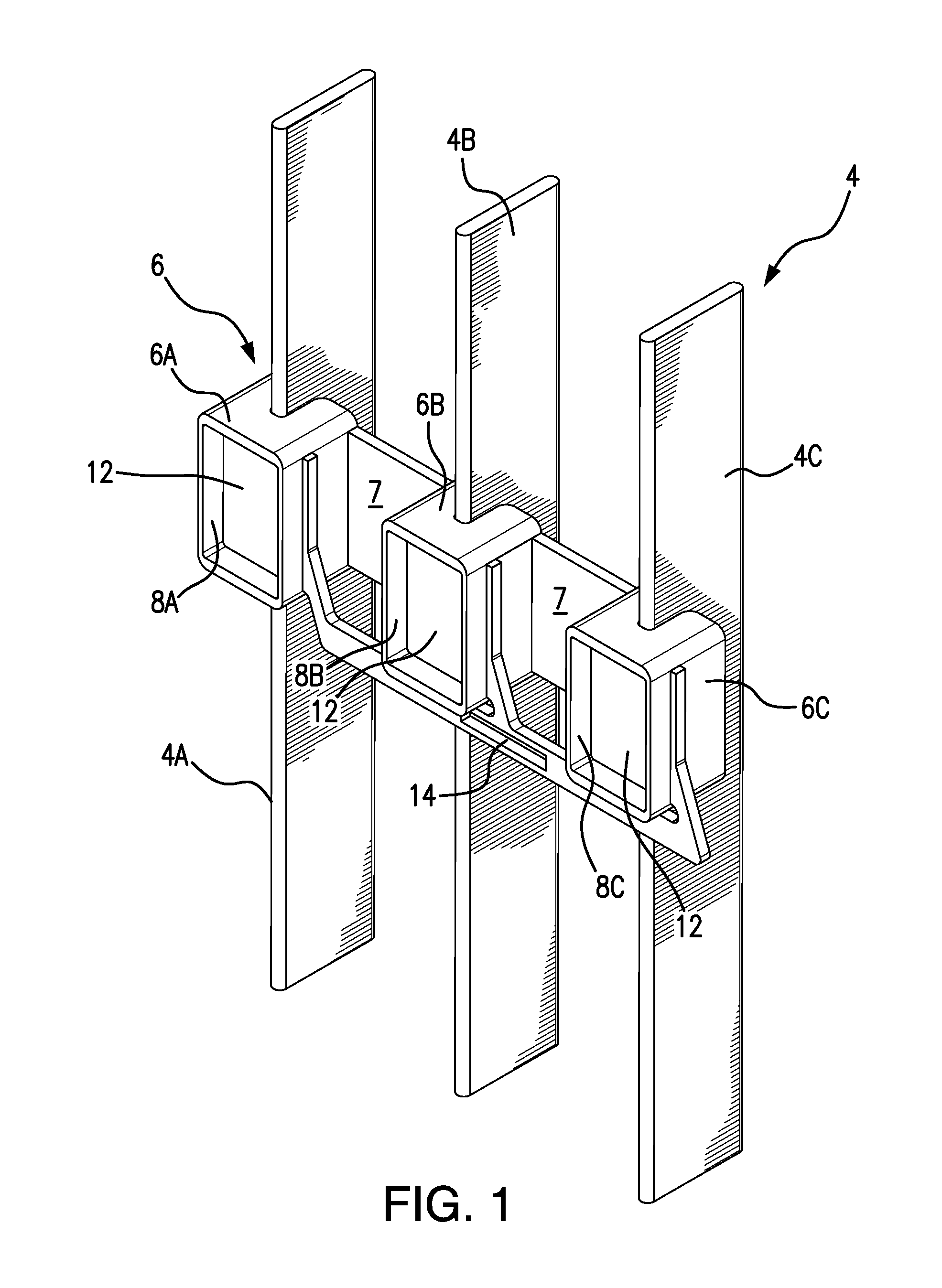 Double shutter shroud and tunnel for mcc bus connections