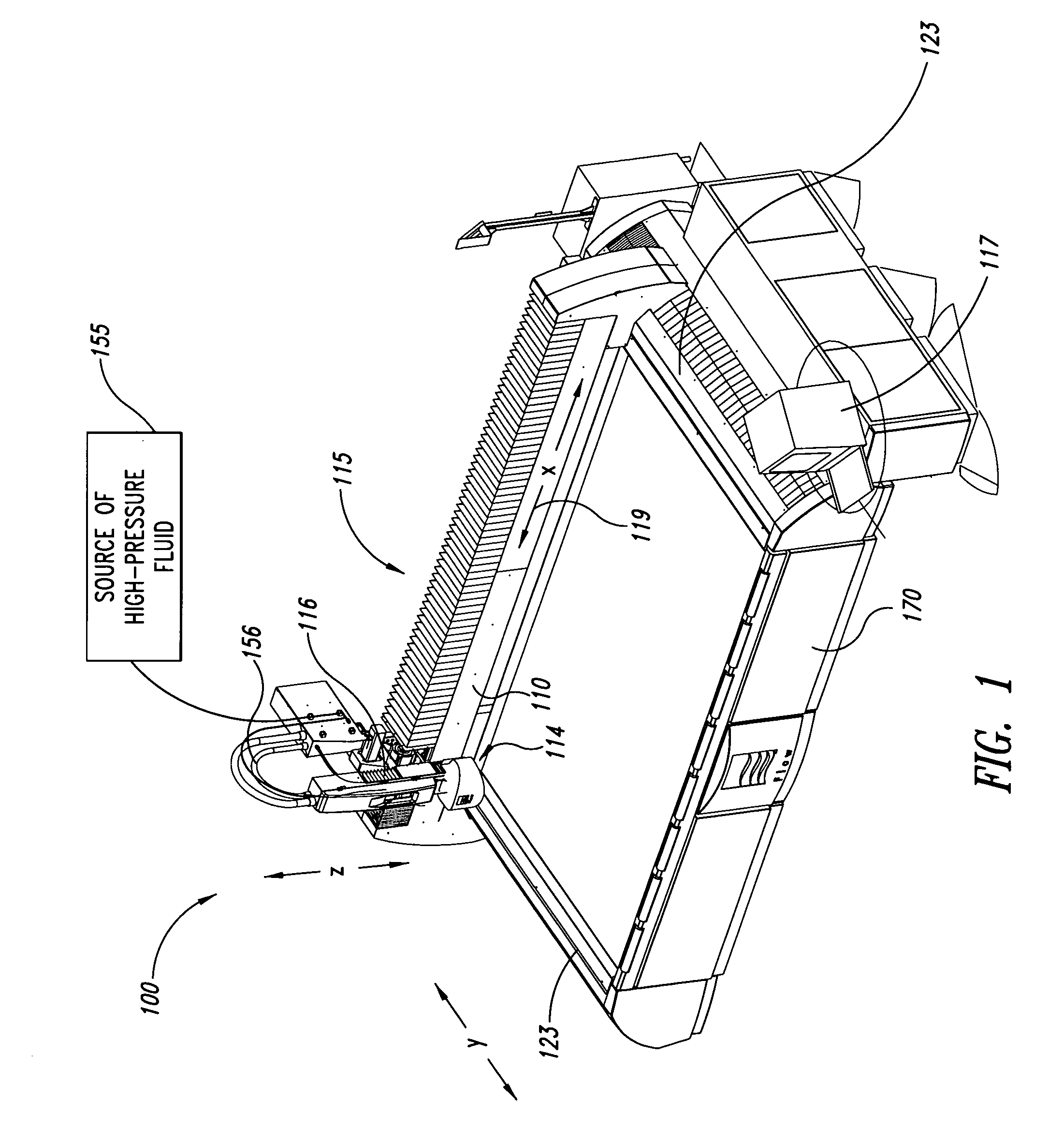 Mixing tube for a waterjet system