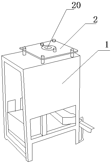 Slugging machine for plastic bottle