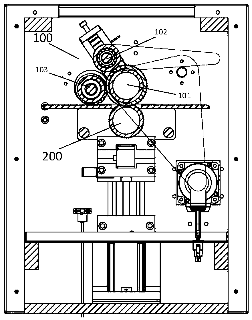 Printing device and printing method