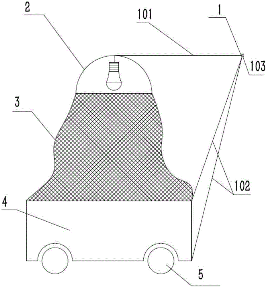 Mosquito-repelling buggy