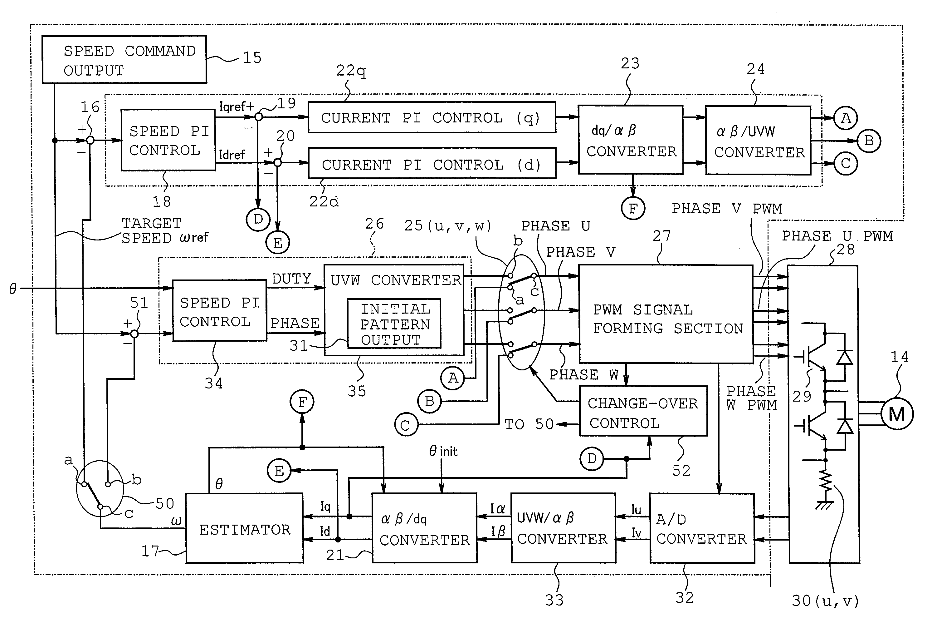 Inverter for washer and inverter for washer-drier