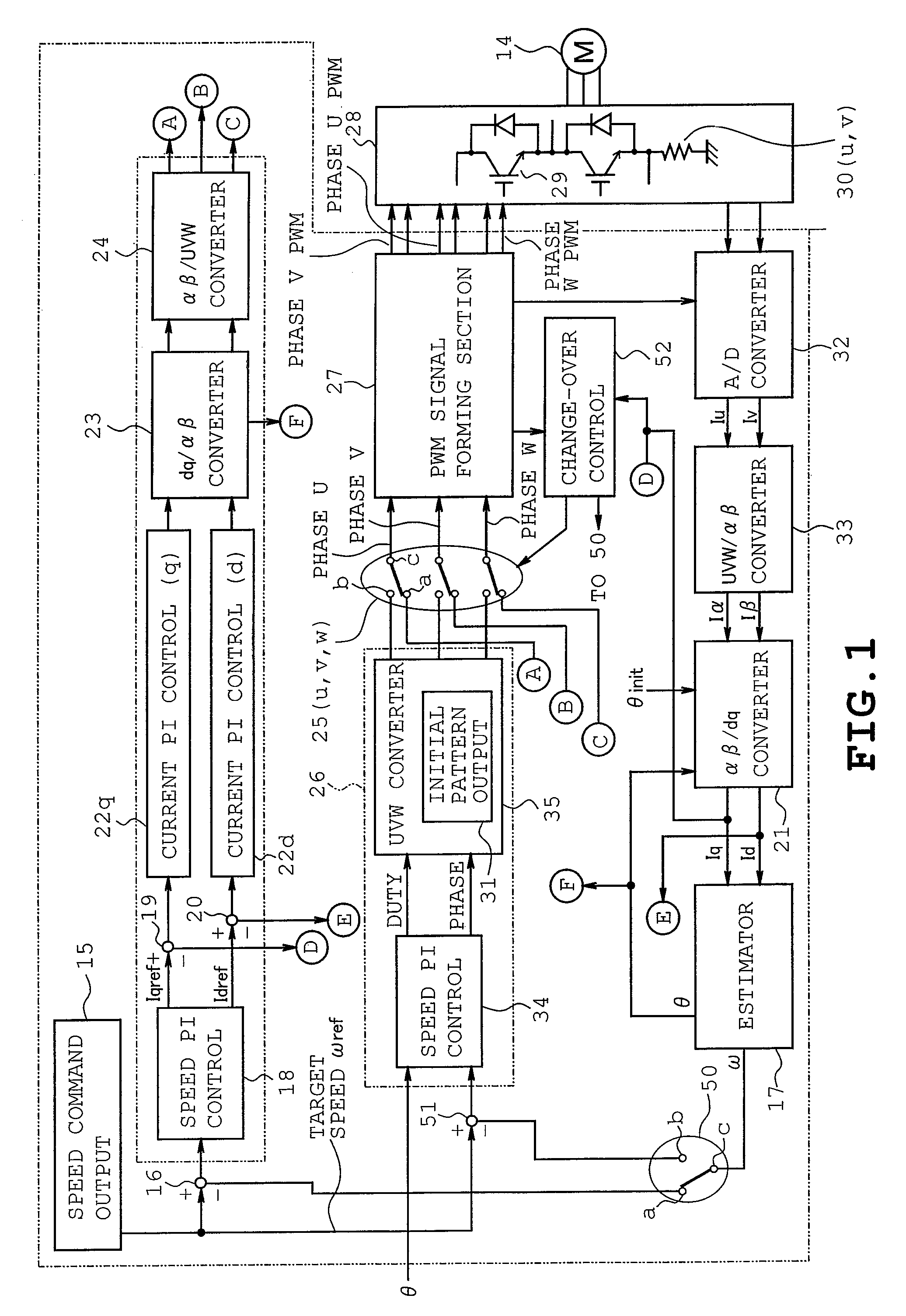 Inverter for washer and inverter for washer-drier