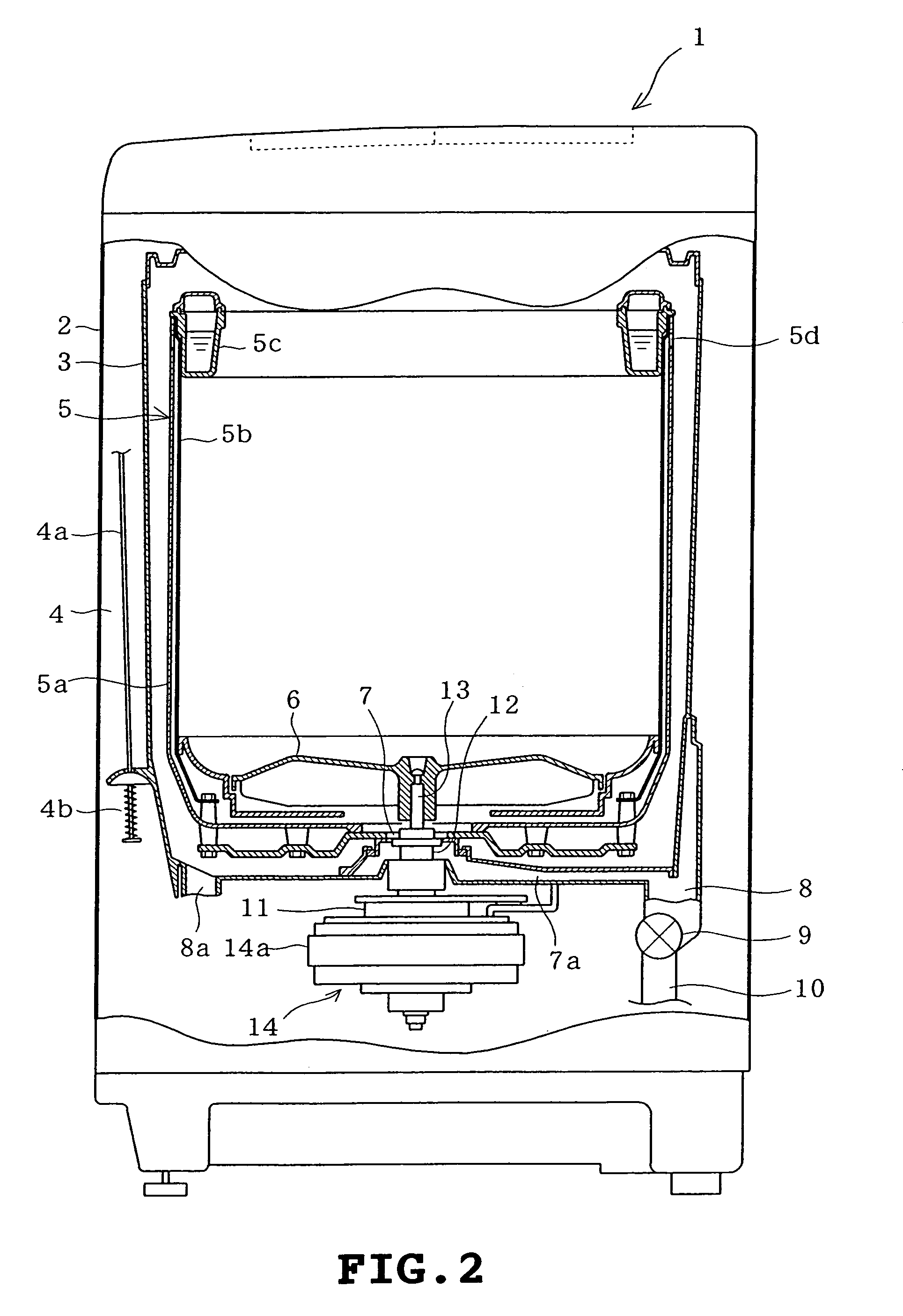 Inverter for washer and inverter for washer-drier