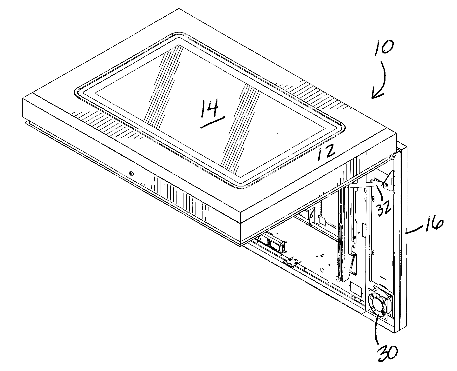 Waterproof Ventilated Display Enclosure