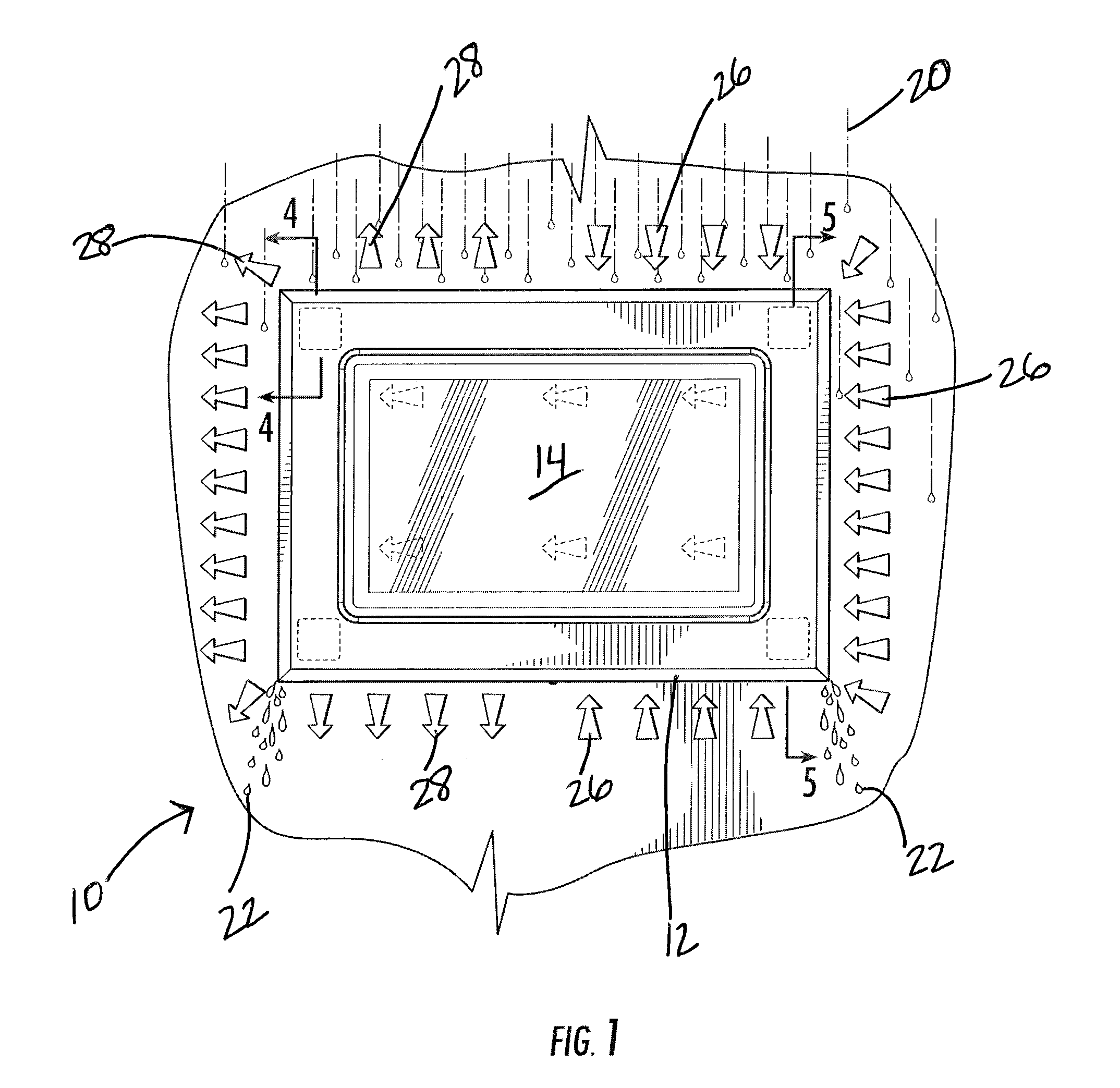 Waterproof Ventilated Display Enclosure