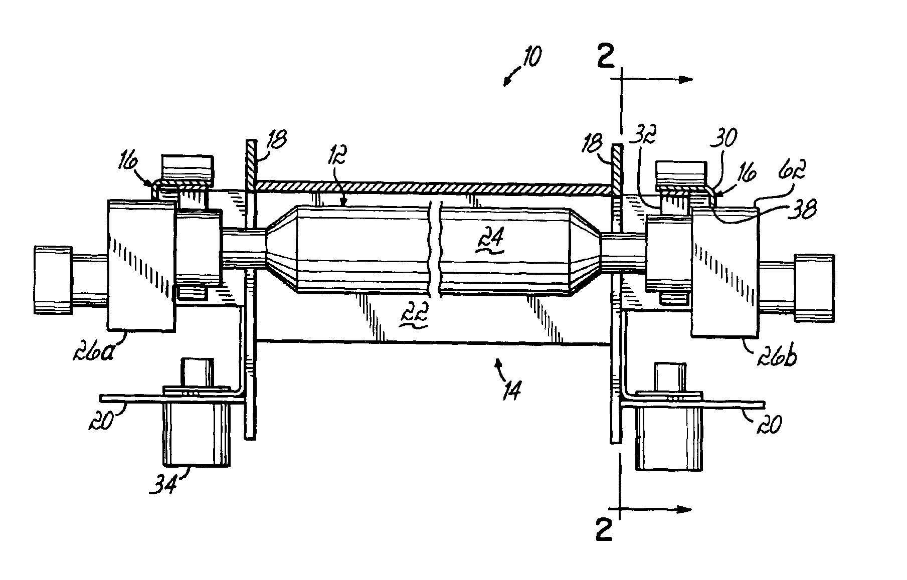 UV lamp retainer system