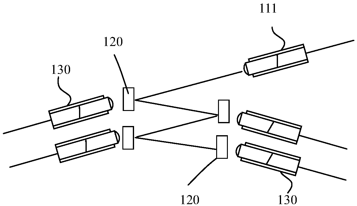 Multichannel wavelength division multiplexer for free space