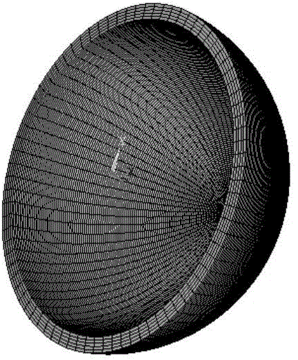 ANSYS-APDL (ANSYS parametric design language) development based method for performing transient heat-structure coupling analysis on spherical optical bow cap in complex heat environment