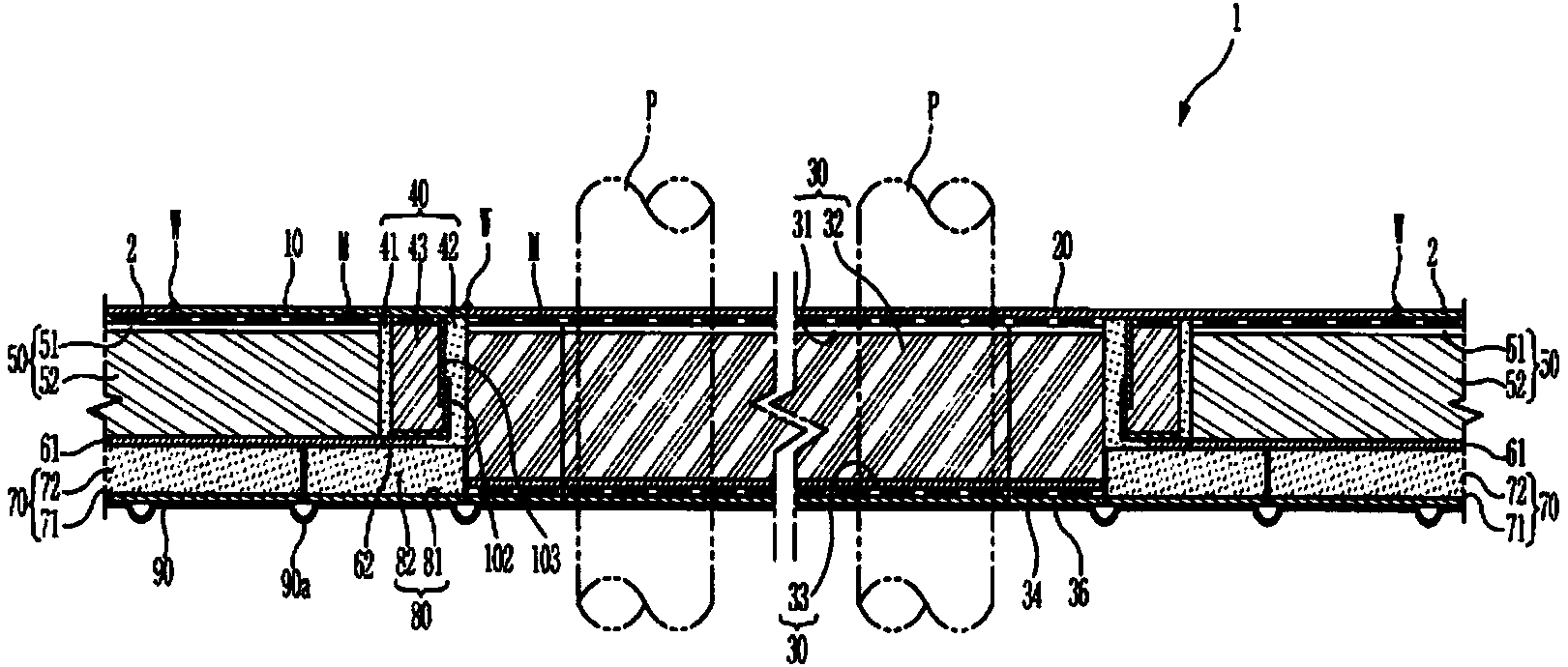 Structure for mounting pump tower of lng storage tank and manufacturing method thereof