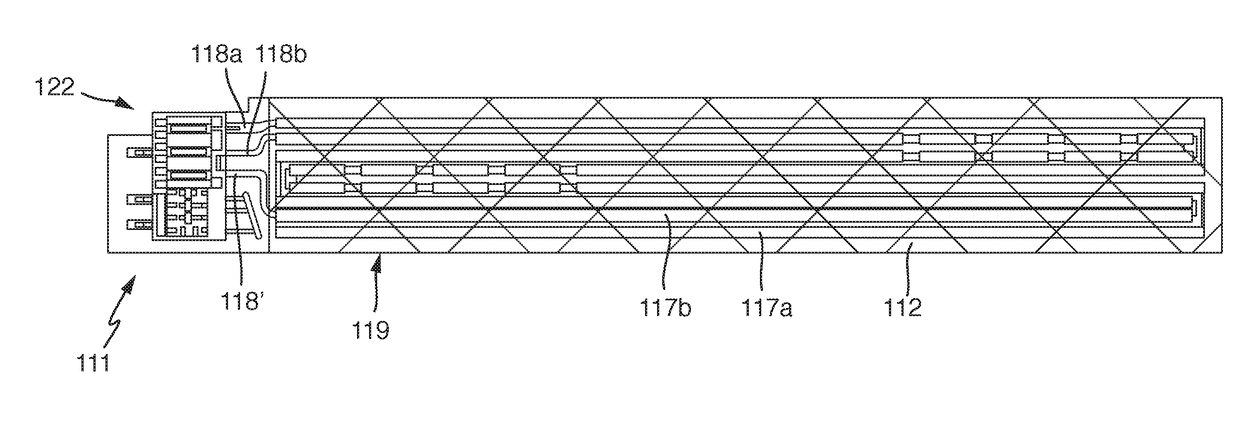 Heating device for heating water and method for operating a heating device of this kind