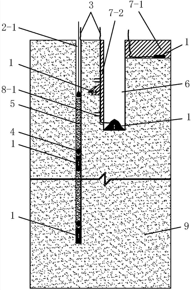 Burying-before-guiding type step-by-step burying method for monitoring instruments in synchronous construction with loess high fill