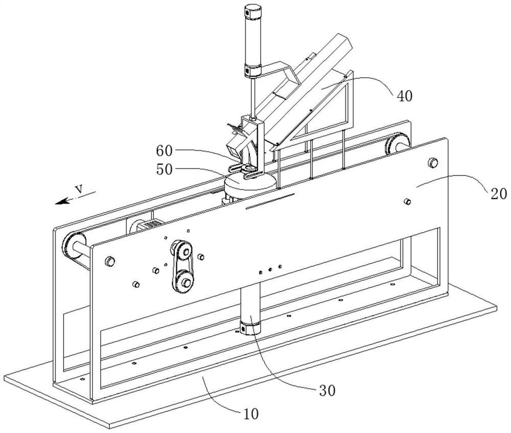 Auxiliary welding device for valve seat and bottle cap in fire extinguisher bottle body