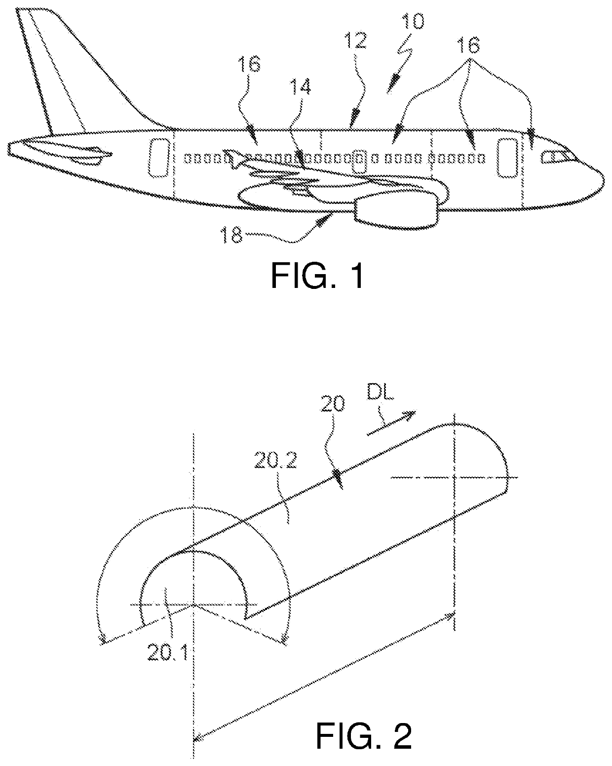 Device for consolidating a part made of composite material by induction heating