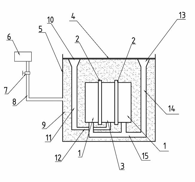 Method for manufacturing metal composite slab strips