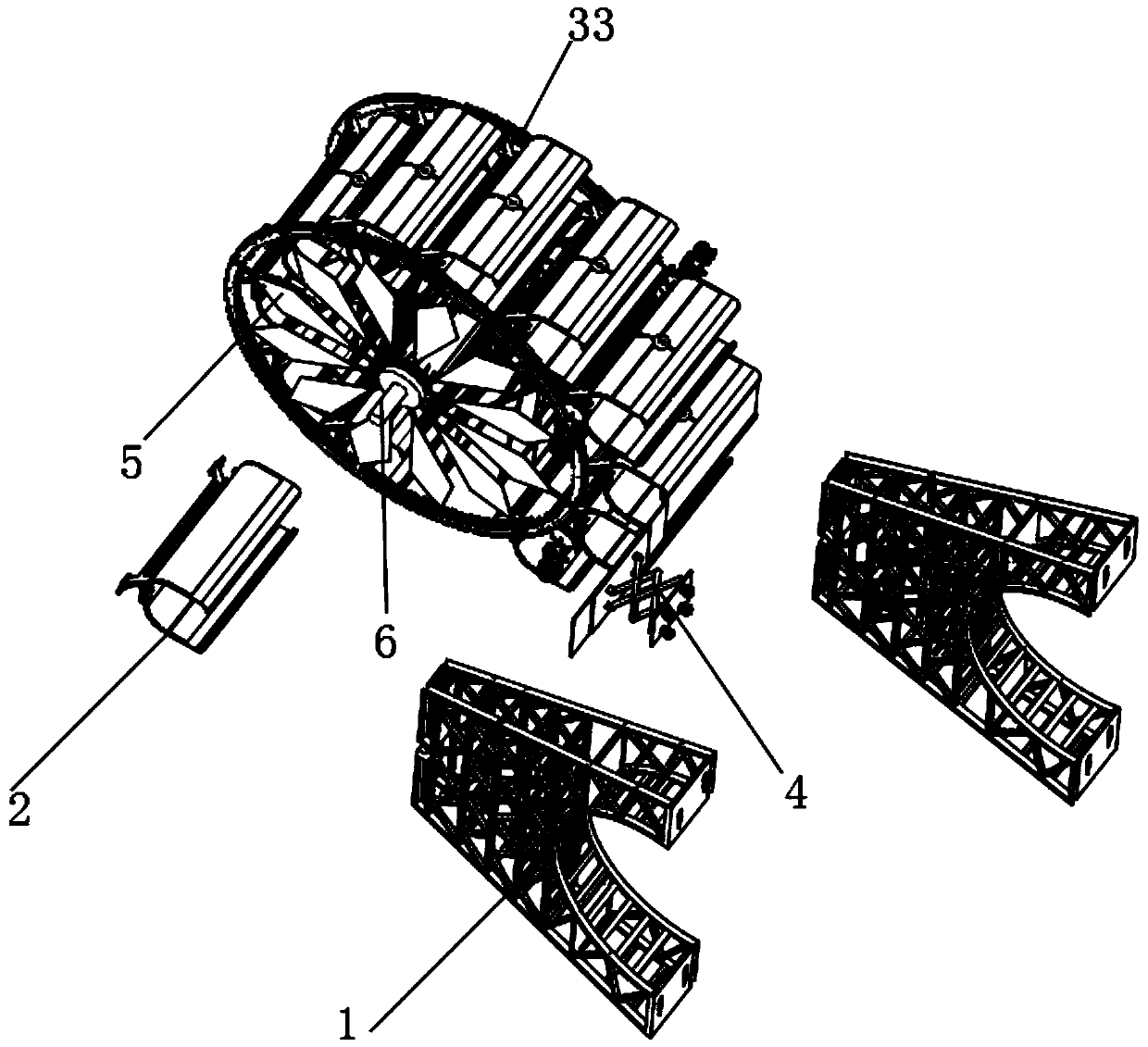 Hardware tool storage device with large storage capacity and easy to find