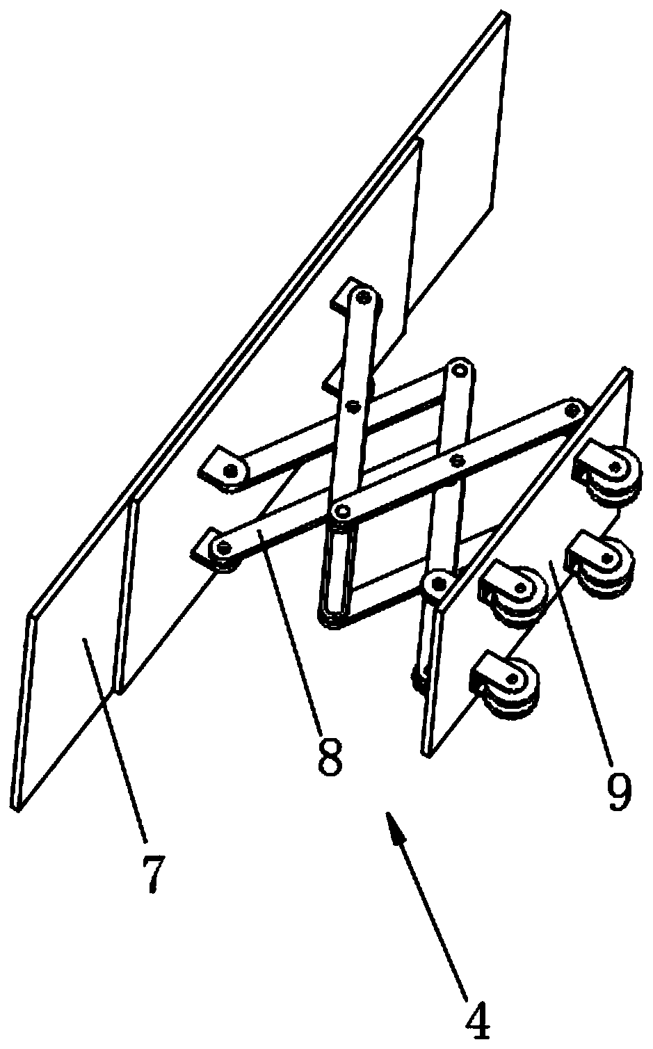 Hardware tool storage device with large storage capacity and easy to find