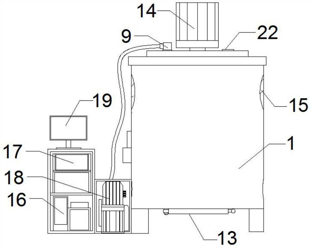 Aging device capable of reducing fusel content of flower dew arrack