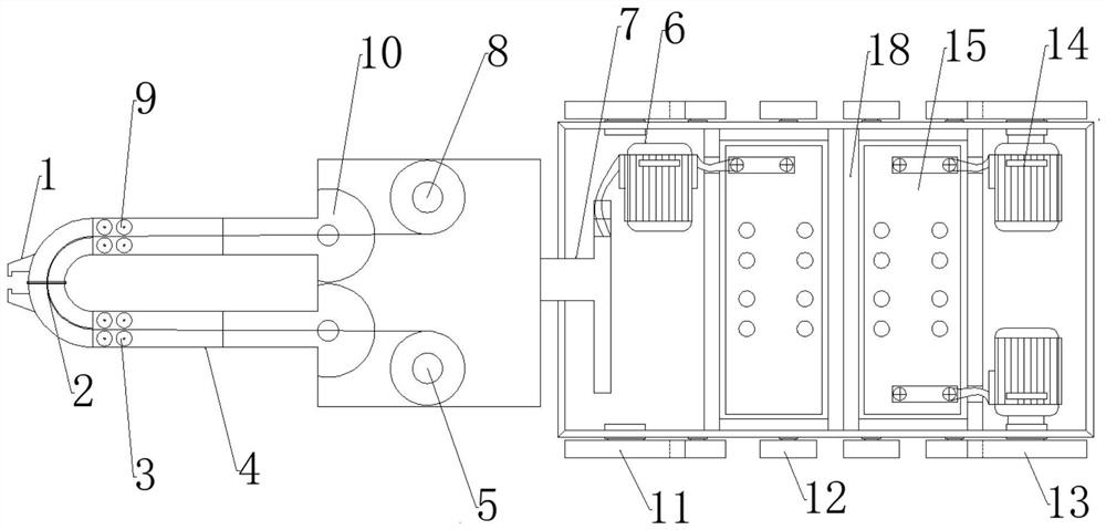 Automatic reinforcement binding robot for building construction