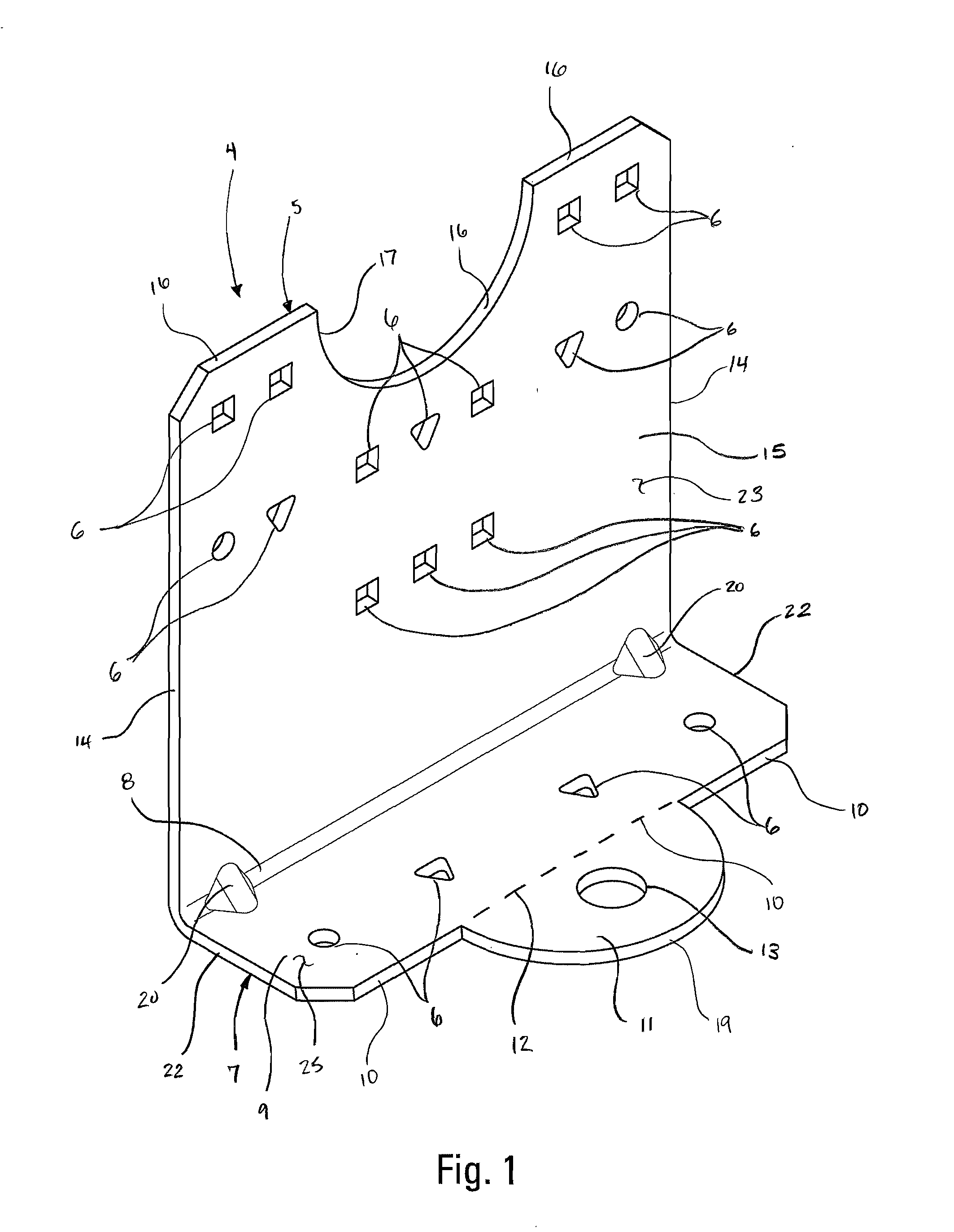 Multipurpose concrete anchor clip