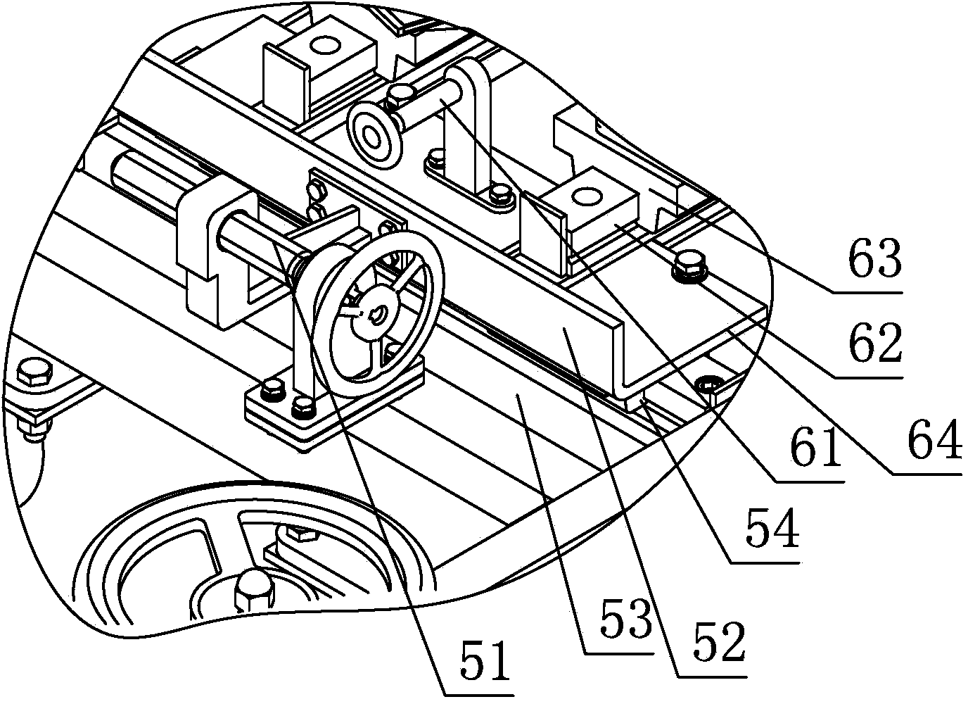 Mechanical butt joint device