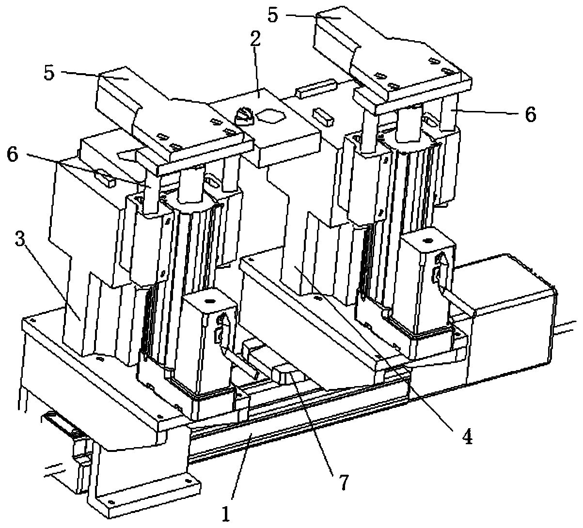 Automatic loading device for high current component testing