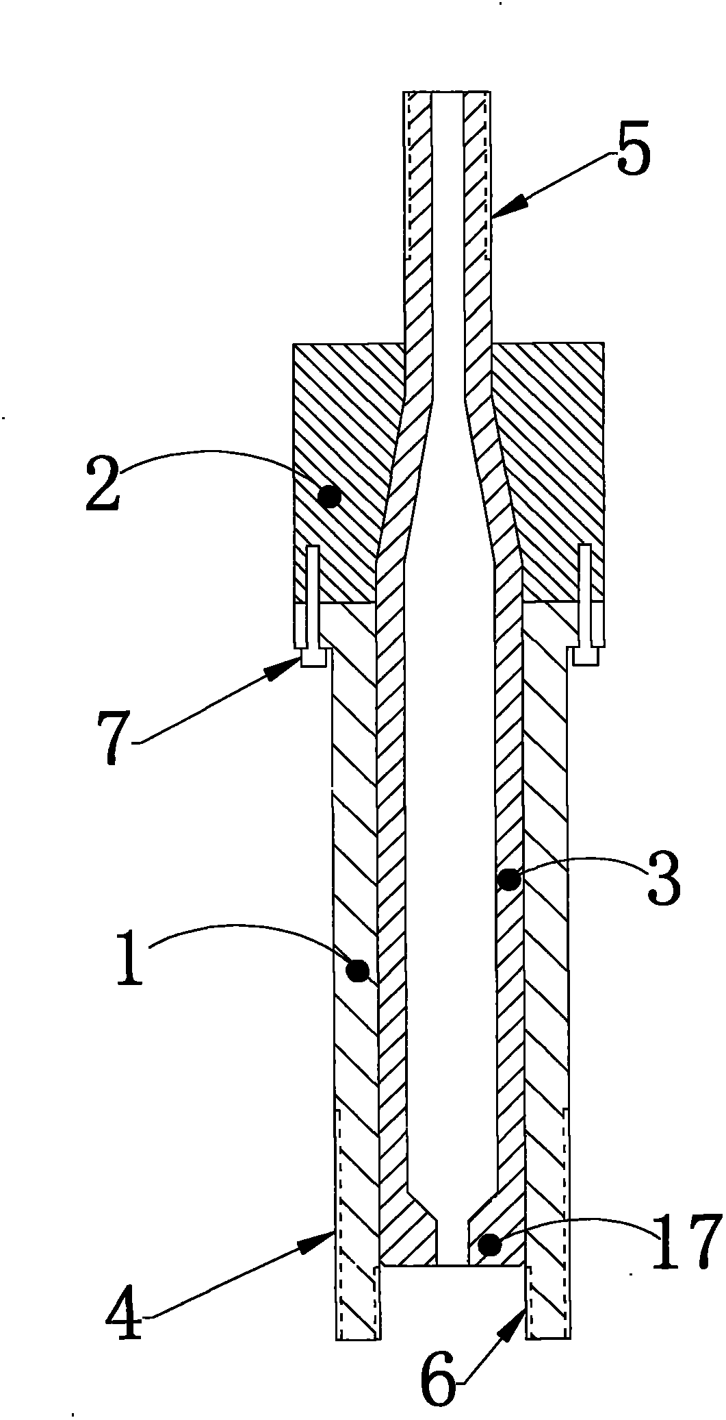 High-strength, constant-resistance extender for anchorage cables and usage thereof