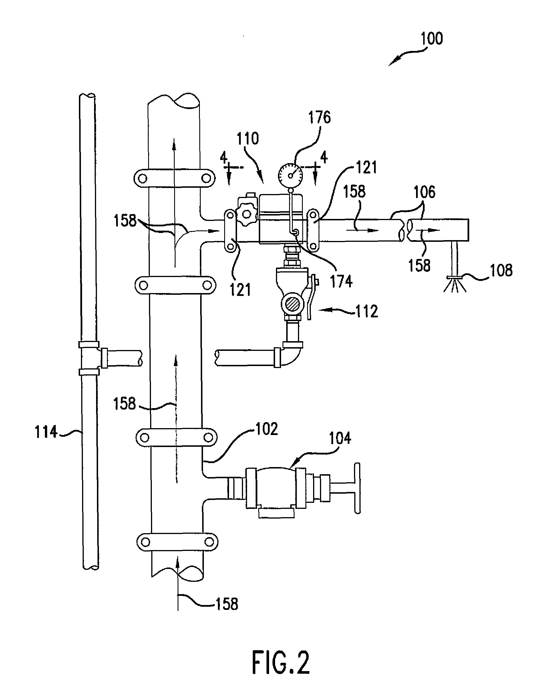 Flow control assembly for a fire sprinkler system