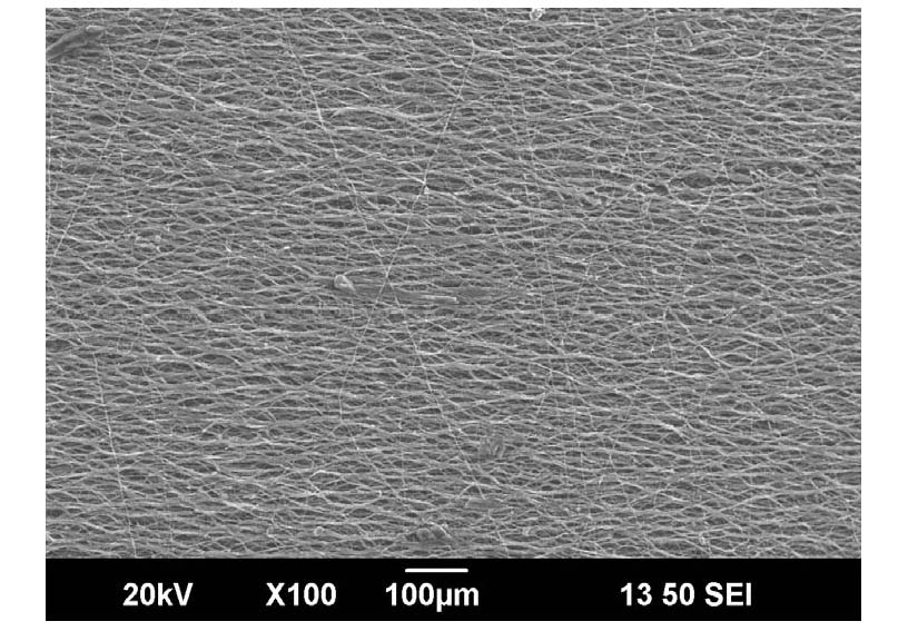 Method for preparing conductive polymer/carbon nanotube composite fiber thermoelectric material