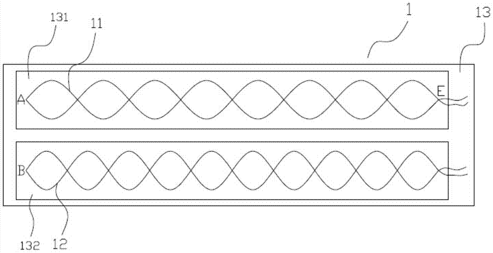 An absolute time grating linear displacement sensor