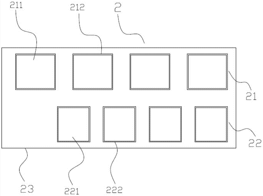 An absolute time grating linear displacement sensor