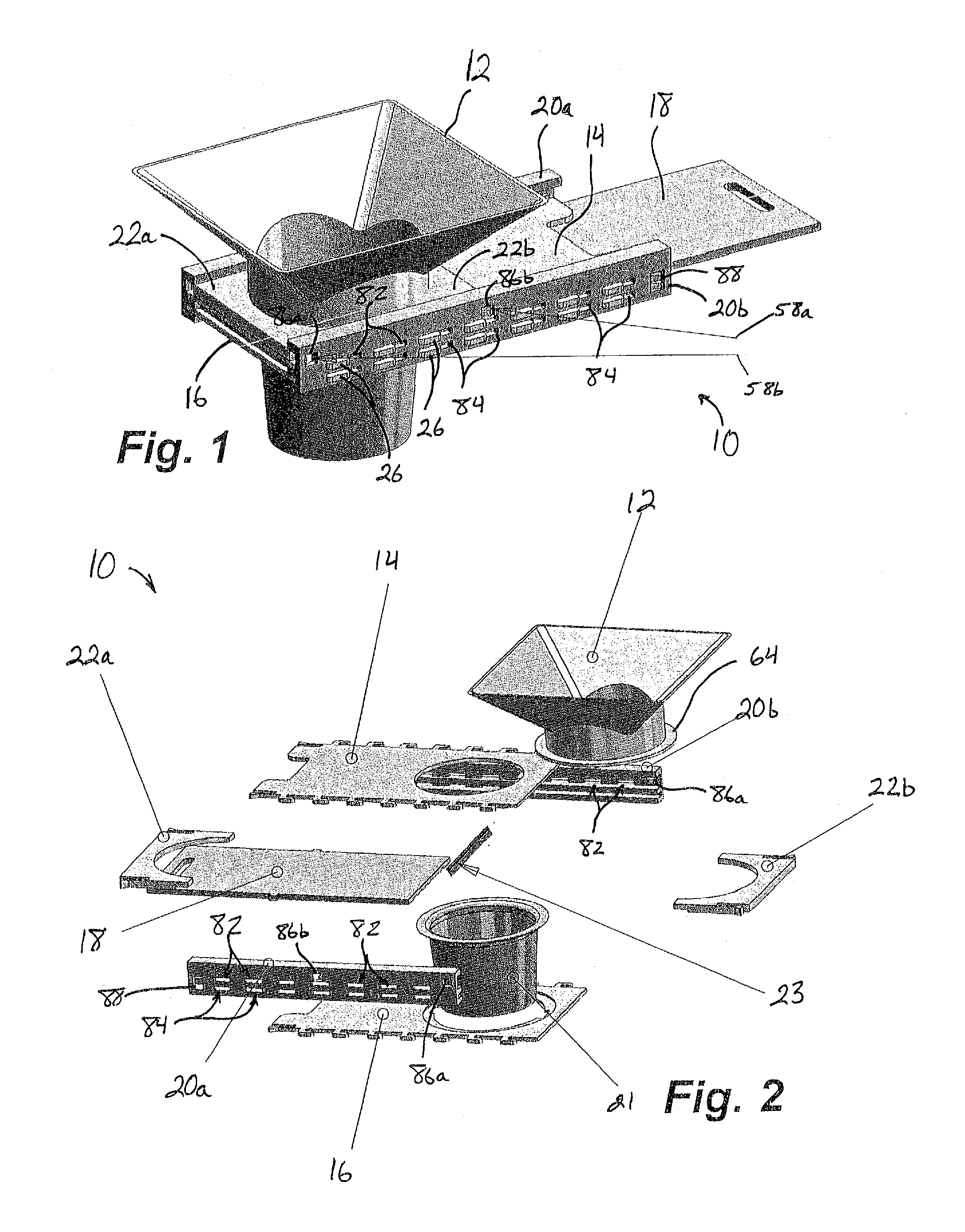 Slide valve for dry goods