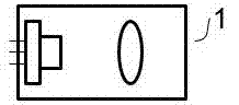 Beam combining device for multicolor semiconductor laser devices